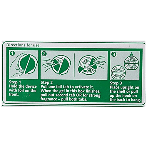 Air wick Everfresh Gel - Citrus Splash, 4x50 g Multipack 