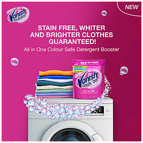 bb Combo Harpic Disinfectant Toilet Cleaner, Rose 1 L + Vanish Stain Removal Powder 400 g, Combo (Pack of 2) 