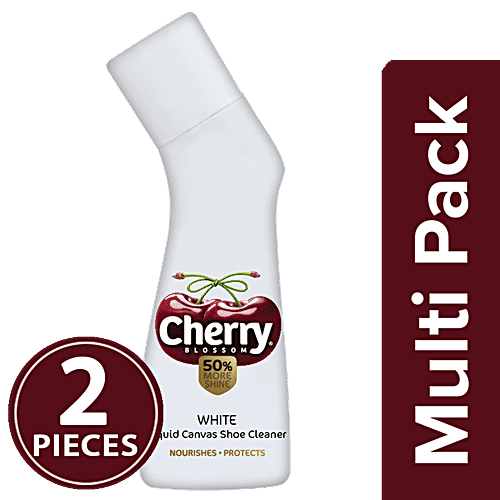 Cherry Blossom Liquid Polish White, 2x75 ml Multipack 
