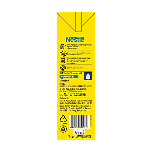 Nestle A+ Slim Milk - Low Fat Carton, 5x1 L Multipack 