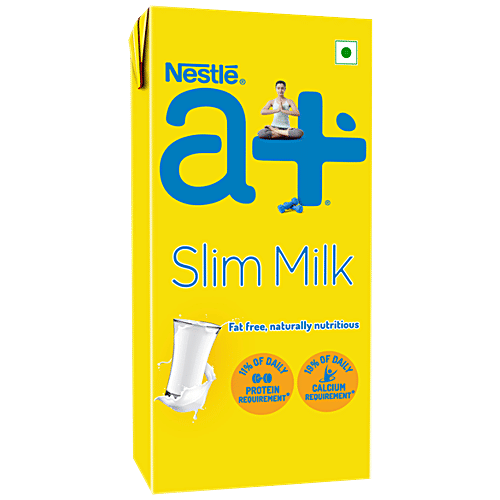 Buy Nestle A+ Slim Milk Low Fat Carton 5x1 L (Multipack) Online at