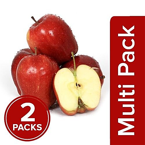 Fresho Apple - Red Delicious / Washington, Regular, 2x4 pcs  