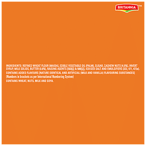 Britannia Good Day Cashew Cookies, 6x60 g Multipack