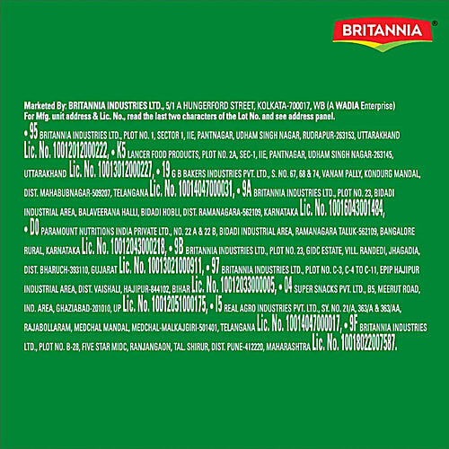 Britannia Good Day - Nuts Cookie, 6x45 g Multipack 