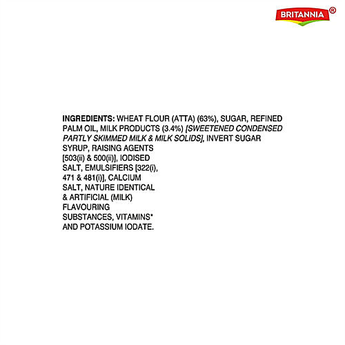 Britannia Biscuits - Milk Bikis, 3x200 g Multipack 