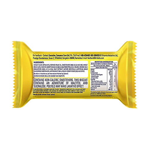 Britannia Nutrichoice Digestive Zero Biscuits, 3x91.7 g (Multipack) 