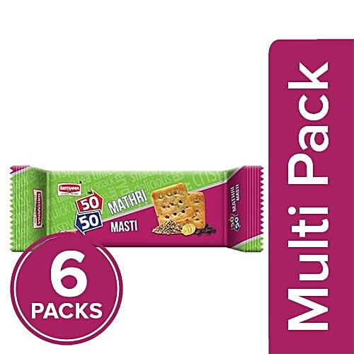 Buy Britannia 50 50 Maska Chaska Biscuits 50 Gm Pouch Online At Best Price of Rs 10 - bigbasket
