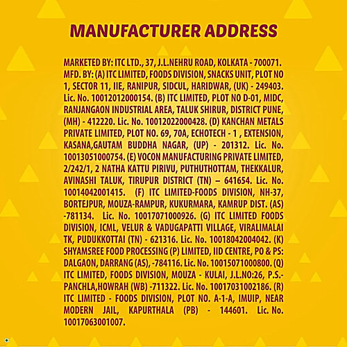 Bingo Mad Angles - Achaari Masti, 6x80 g Multipack 