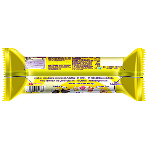 Britannia Treat - Crazy Pineapple Cream Biscuits, 6x64 g Multipack 