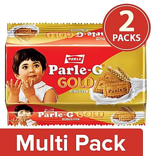 Parle Biscuits - Gluco Gold, 2x200 g Multipack 
