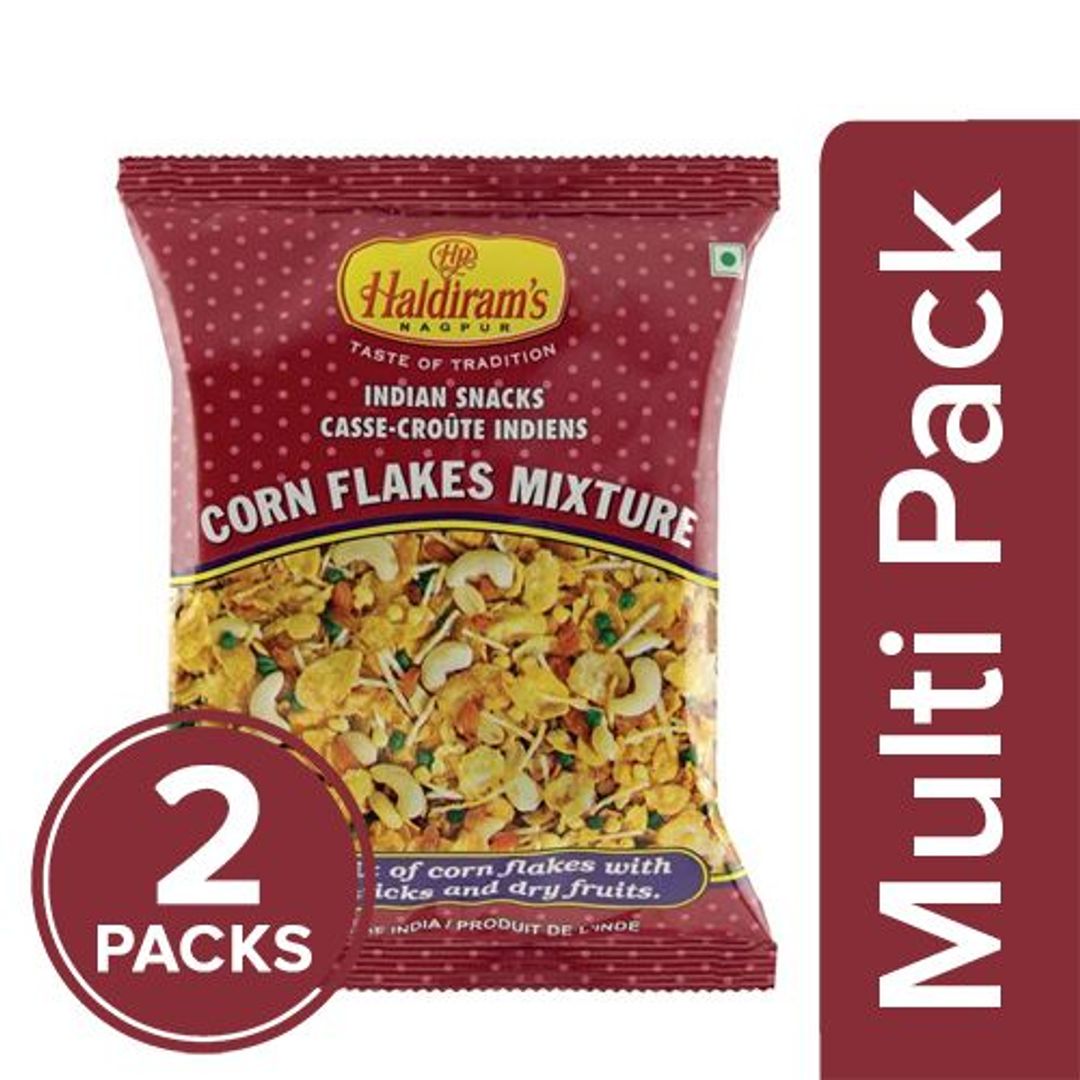 Haldiram's Mixture - Cornflakes, 2x150 g Multipack