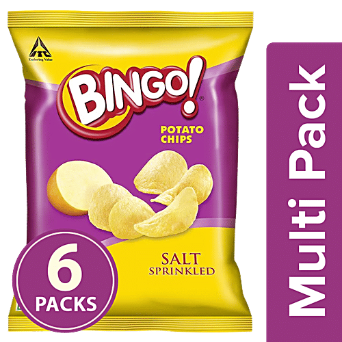 Buy Bingo Potato Chips Original Style Salt Sprinkled Online at Best