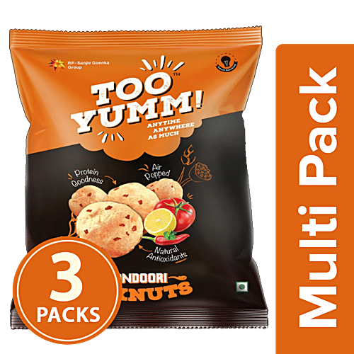 Too Yumm! Foxnuts - Tandoori, 3x14 g Multipack 