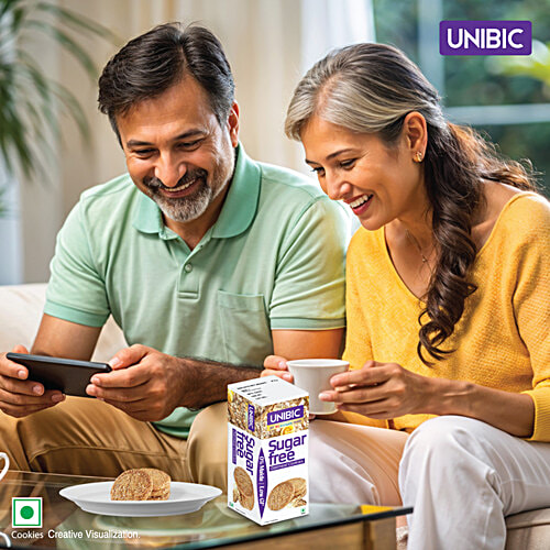 Unibic Sugar Free Oatmeal Cookies, 3 x 67.5 g (Multipack)