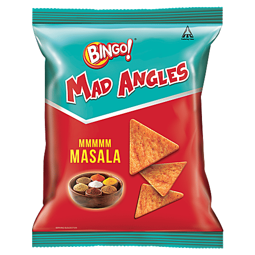 Bingo Mad Angles - Masala Madness, 3x72.5 g Multipack 