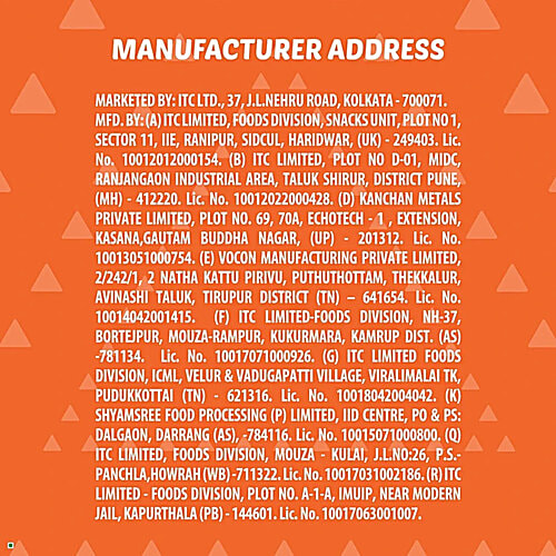 Bingo Mad Angles - Masala Madness, 3x72.5 g Multipack 