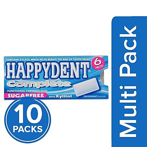 Buy Happydent Chewing Gum Complete Chewing Gum Complete Sugar Free