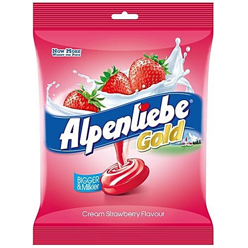 Buy ALPENLIEBE Gold Cream Strawberry Candy Online at Best Price of Rs