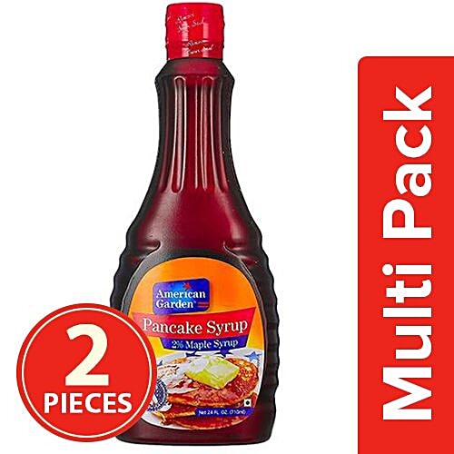 American Garden  Syrup - Pancake, 2x709 ml Multipack 