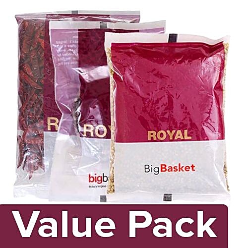 bb Royal Tamarind/Imli 500Gm + Red Chilli/Lal Mirch 500Gm + Coriander/Dhania Seeds 500Gm, Combo 3 Items 