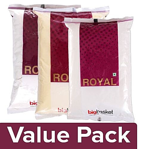 bb Royal Maida 1 Kg + Besan Flour 1 Kg + Rice - Flour 1 Kg, Combo 3 Items 