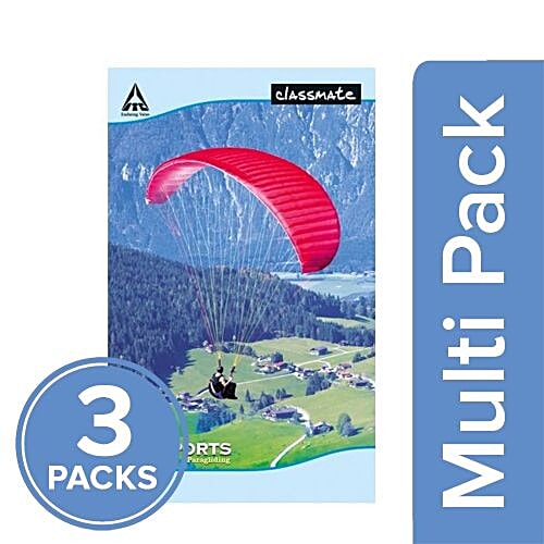 Classmate Notebook - Single Line, Ruled, Long, L314Xw194 Mm, 160 Pages, 3x1pc Multipack 