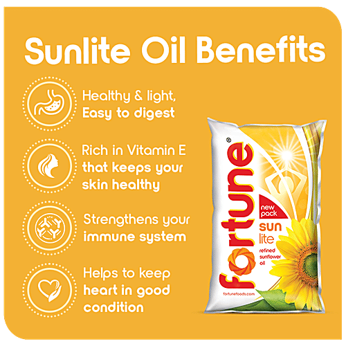 Buy Fortune Sunflower Refined Oil Sun Lite Online at Best Price of Rs 489 bigbasket