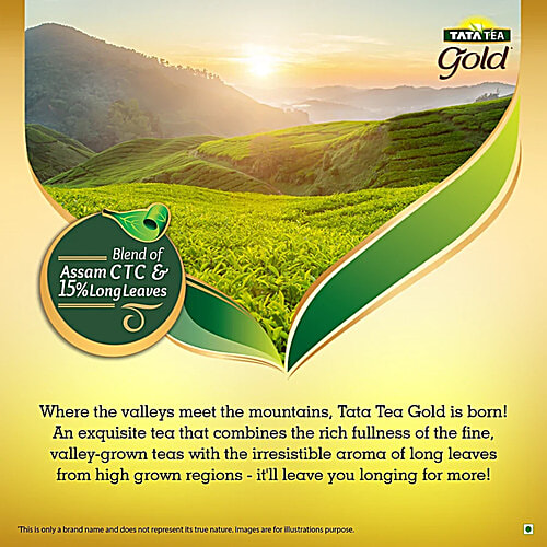 Tata Tea Gold Leaf Tea, 2x1 kg Multipack 