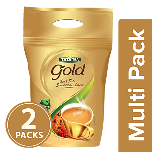 Tata Tea Gold Leaf Tea, 2x1 kg Multipack 
