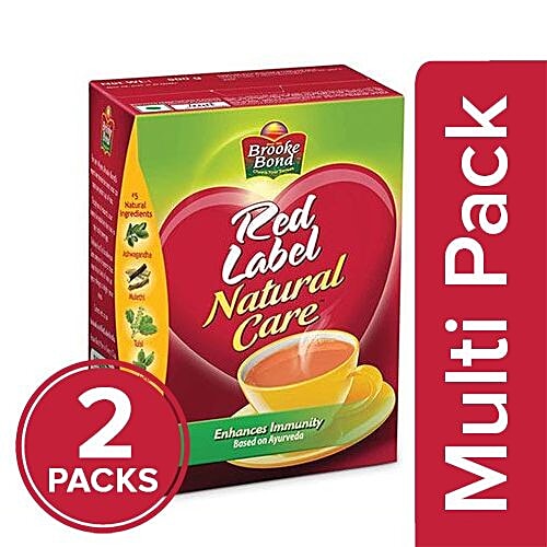 Red Label Tea - Natural Care, 2x500 g Multipack 