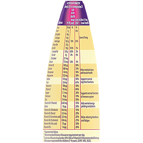 Bournvita Chocolate Nutrition Drink, 2x700 g (Multipack) 