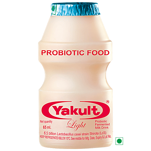 Yakult Probiotic Fermented Milk Drink - Light, 2x(5 x 65 ml each) Multipack 