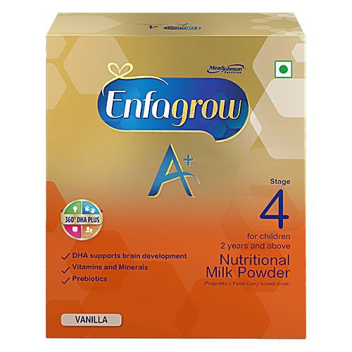 Enfagrow Milk Powder - Vanilla, Nutritional, 2 Years & Above, A+, 3x750 g Multipack 