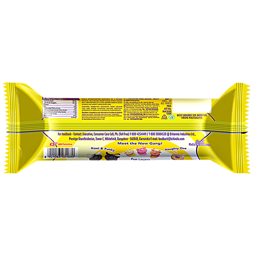 Britannia Treat - Crazy Pineapple Cream Biscuits, 12x64 g Multipack 