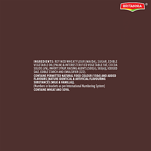 Britannia Treat - Funky Choco Biscuits, 12x60 g Multipack 