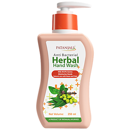 Patanjali Hand Wash - Herbal, 2x250 ml Multipack 