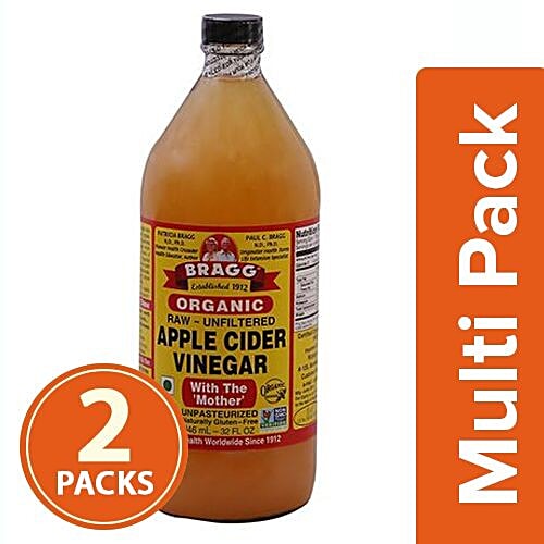 Bragg Organic - Apple Cider Vinegar, 2x946 ml Multipack 