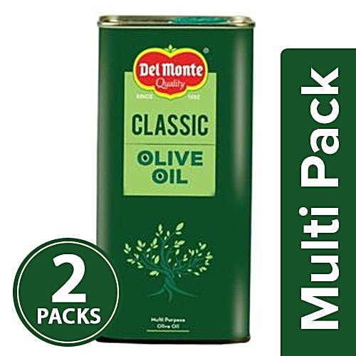 Del Monte Olive Oil - Pure, 2x200 ml Multipack 