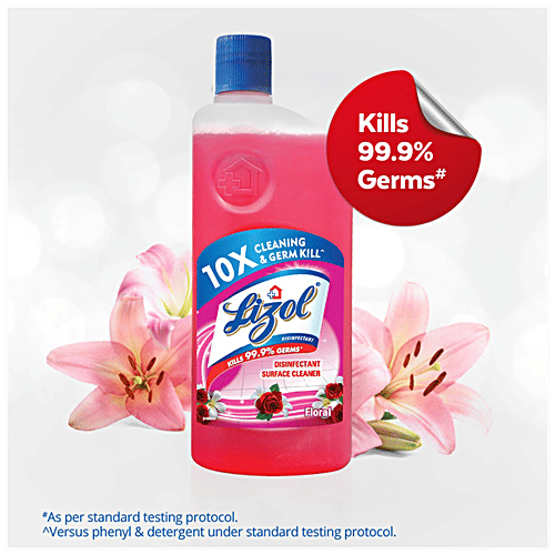 bb Combo Harpic Disinfectant Toilet Cleaner Original200ml+Lizol Floor Cleaner Floral200ml, Combo 2 Items 