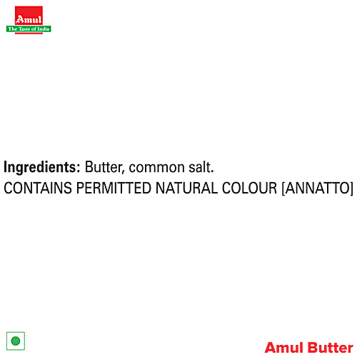 Amul Butter - Pasteurized, 4x100 g Multipack 