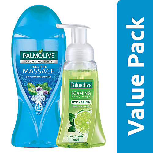 Buy Palmolive Palmolive Feel the Massage Body Wash 250ml + Foaming Hand