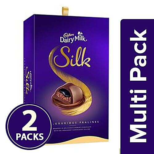 Buy Cadbury Dairy Milk Silk Chocolate Pralines Collection, 24 Units