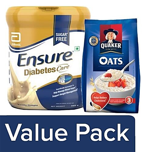 DIABETASOL Chocolate 600g With FREE Quaker Oats 200g, Diabetes Friendly