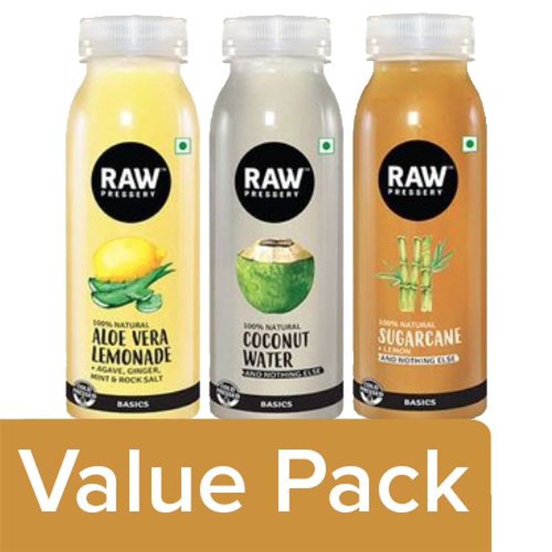 Buy Raw Pressery Cold Pressed Juice Sugarcane 250ml+Coconut Water