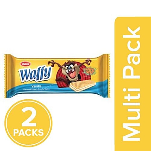 Dukes Wafers - Waffy (Vanilla Flavor), 2x75 g Multipack 