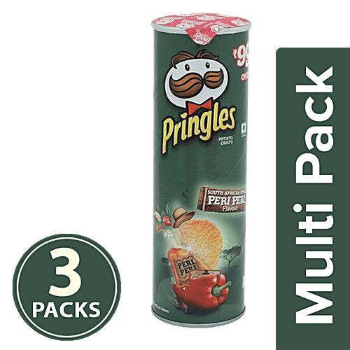 Buy Pringles South African Style Peri Peri Flavour, Online at Best Price of Rs 349.2 bigbasket
