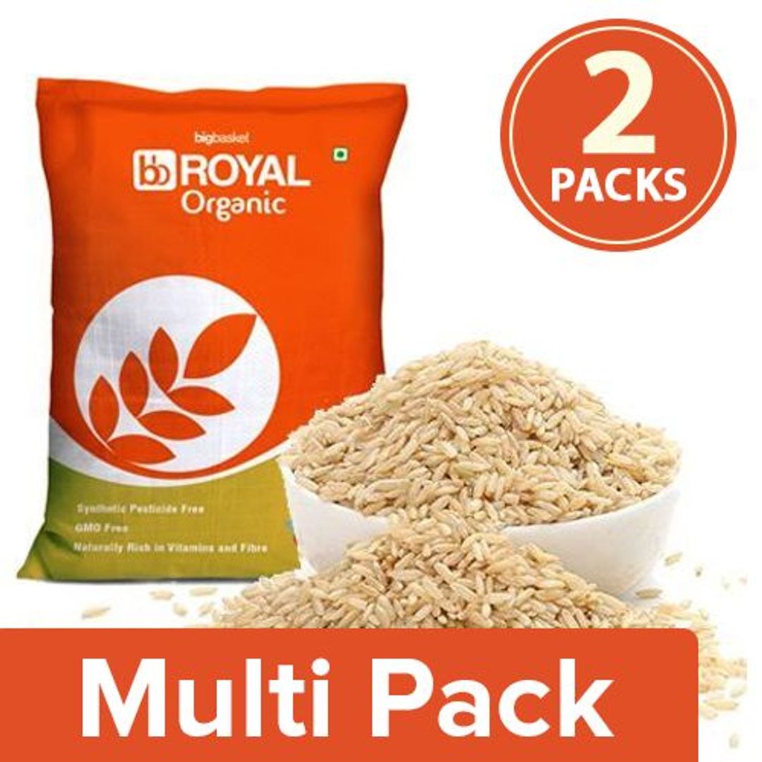 BB Royal Organic - Brown Rice, 2x10 kg Multipack