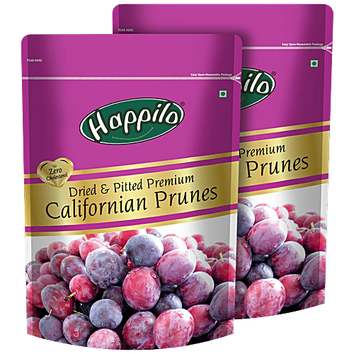 Buy Happilo Prunes Dried & Pitted, Premium Californian Online at Best