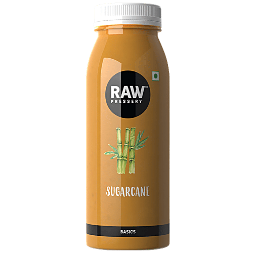 Raw Pressery Cold Extracted Juice - Sugarcane, 4x250 ml Multipack 