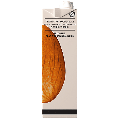 Raw Pressery Almond Milk - Unsweetened, 3x1 L Multipack 